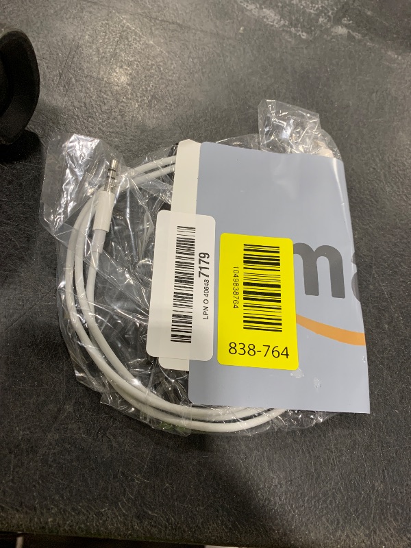 Photo 1 of Aux Cord for iPhone,[Apple MFi Certified] Lightning to 3.5 mm AUX Cable for Car Stereo, Speaker, Headphone, Auxiliary Audio Cable Compatible with iPhone 14 13 12 11 XS XR X 8 7 3.3FT White