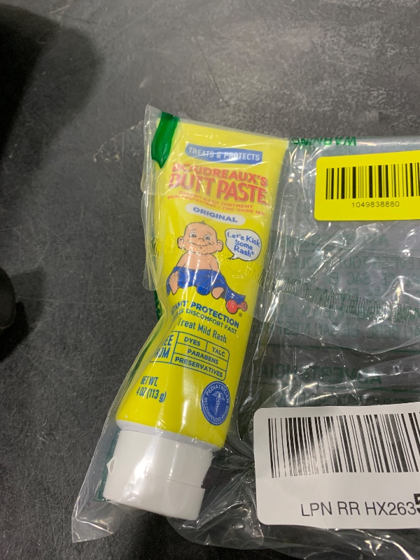 Photo 1 of Boudreaux's Butt Paste Maximum Strength Diaper Rash Cream, Ointment for Baby, 4 oz Tube