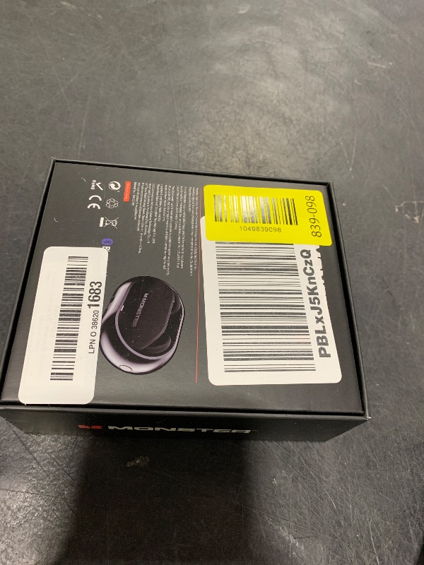 Photo 1 of Monster Open Ear AC600 Headphones, Bluetooth 5.4 Wireless Earbuds with HiFi Stereo, Clip-On Earbuds with ENC Clear Call, 21H Playtime, IPX6 Waterproof Wireless Headphones for Exercise Outdoor Sports
