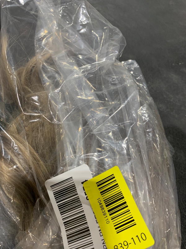 Photo 1 of NAYOO Long Blonde Wavy Wig for Women - 26 Inch Middle Part Curly Synthetic Heat Resistant Fiber Wig for Daily Party Use (Ombre Blonde)