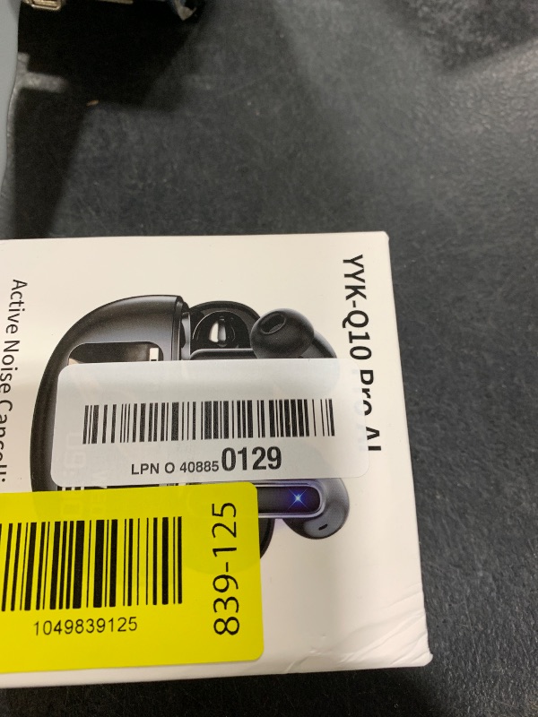 Photo 1 of AI Translation Earbuds Real Time, Multifunctional Touch Screen Translator for 144 Languages & Accents Audifonos Traductores Inglés Español Noise Canceling Headphones for1Travel Business Learning Black