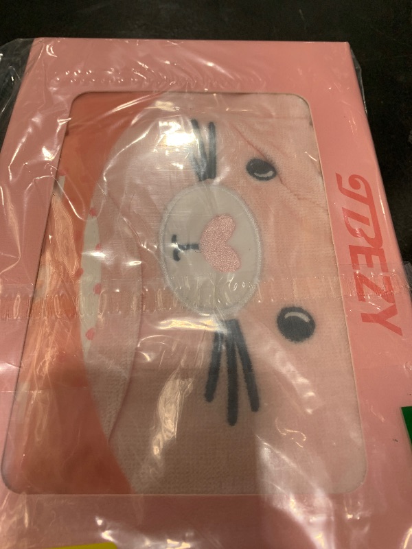 Photo 1 of TBEZY Baby Hooded Towel with Unique Animal Design Ultra Soft Thick Cotton Bath Towel for Newborn (Bunny)