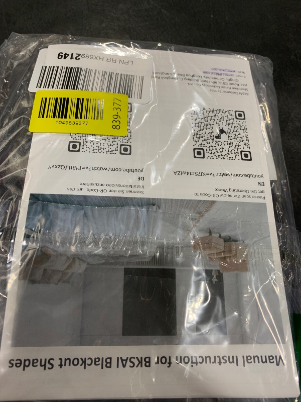 Photo 1 of 100% Blackout Window Cover No Drill Cuttable 118x57 inch Magnetic Black Out Windows Film Room Darkening Shades Traceless Removeable