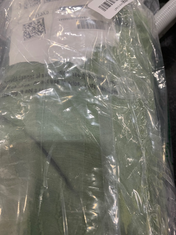 Photo 1 of Aiyufeng Sheer Green Curtains 72 Inches Long 2 Panels, 3D Floral Clip Jacquard Transparent Light Weight Soft Window Treatments See Through Curtains, Rod Pocket for Bedroom Living Room, 54Wx72L Inch