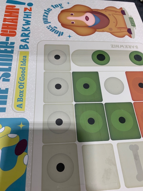 Photo 1 of Barkwhiz Dog Puzzle Toy 3 Levels, Mental stimulating for Boredom and Smart Dogs, Treat Puzzle for All Breeds Dog