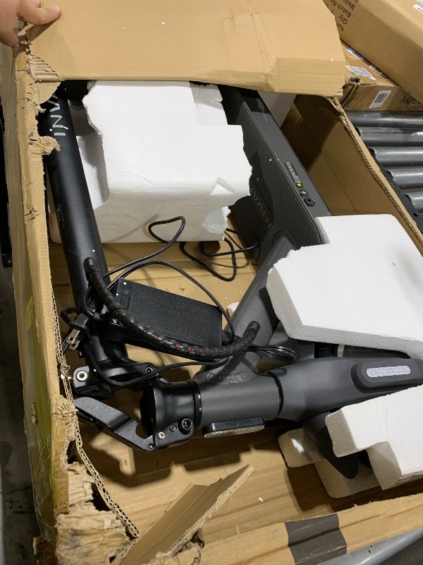 Photo 1 of INVANTI E30 Electric Scooter, Max 20Miles & 18 MPH, 350W Motor, Turn Signals, Smart APP, 8.5" Solid Tires, Foldable Commuter Electric Scooter with Rear Suspension and Dual Brakes for Adults and Teens