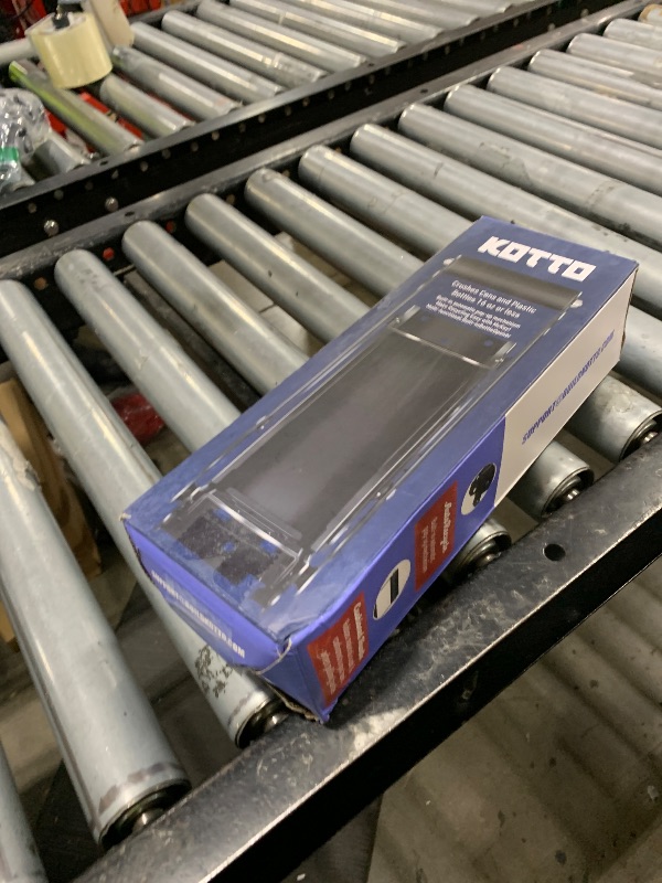 Photo 1 of Kotto Can Crusher - Wall Mounted Can Crushers for Recycling - with Auto-Drop System -Built-in Bottle Opener-Crushes 8-16oz Cans-Includes Kitchen Storage Bag-Heavy Duty Can Crusher for Home Use-Black