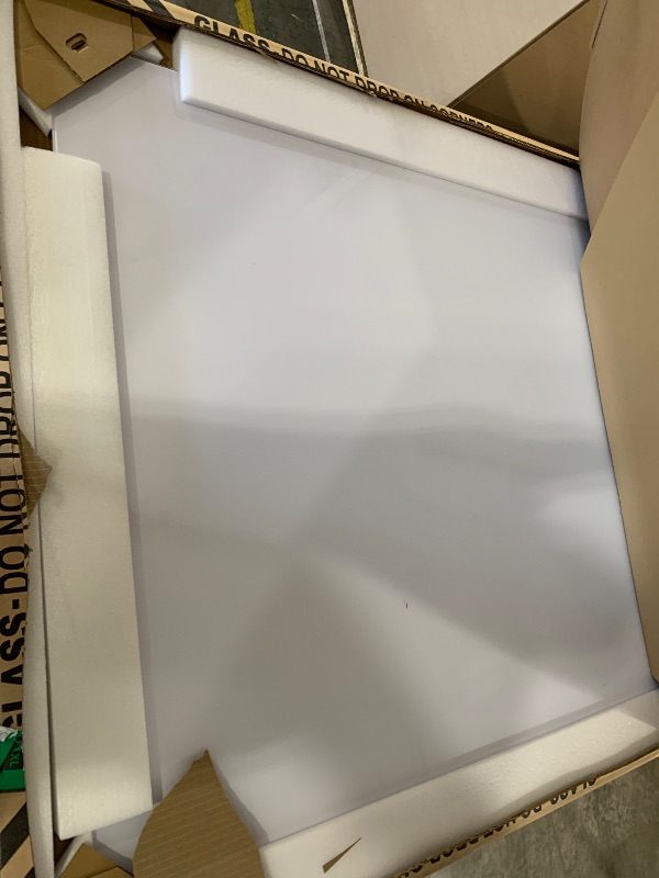Photo 1 of Quartet Glass Whiteboard, Magnetic Dry Erase Board, Wall Mounted Whiteboard for Office, School and Home, 74" x 42", White (G7442IMW)