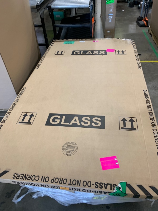 Photo 1 of Quartet Glass Whiteboard, Magnetic Dry Erase Board, Wall Mounted Whiteboard for Office, School and Home, 74" x 42", White (G7442IMW)