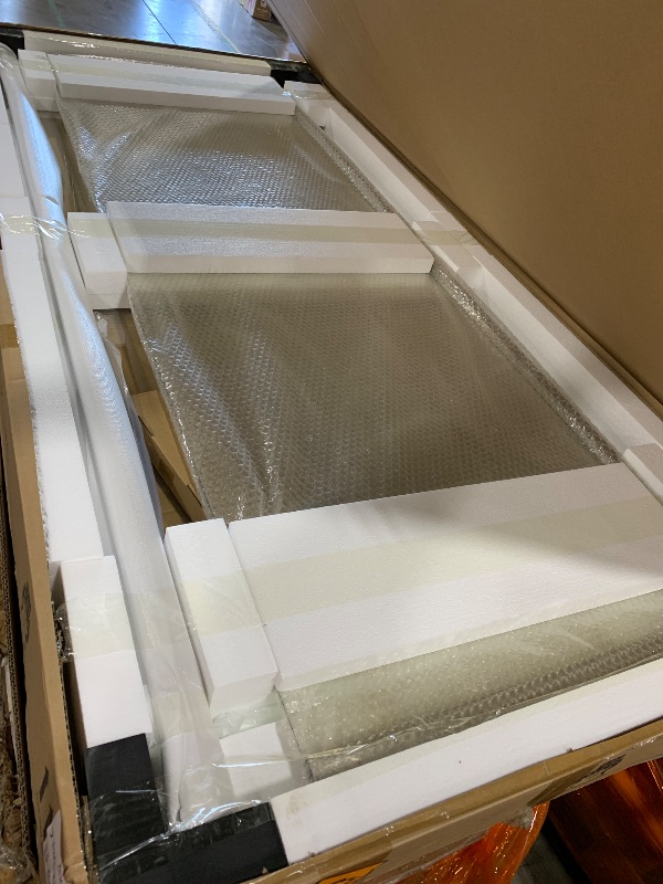 Photo 1 of Findepot 50-54" W x 71" H Pivot Glass Shower Door,Pivot Shower Door with 1/4"(6mm) Clear Glass,Brushed Nickel