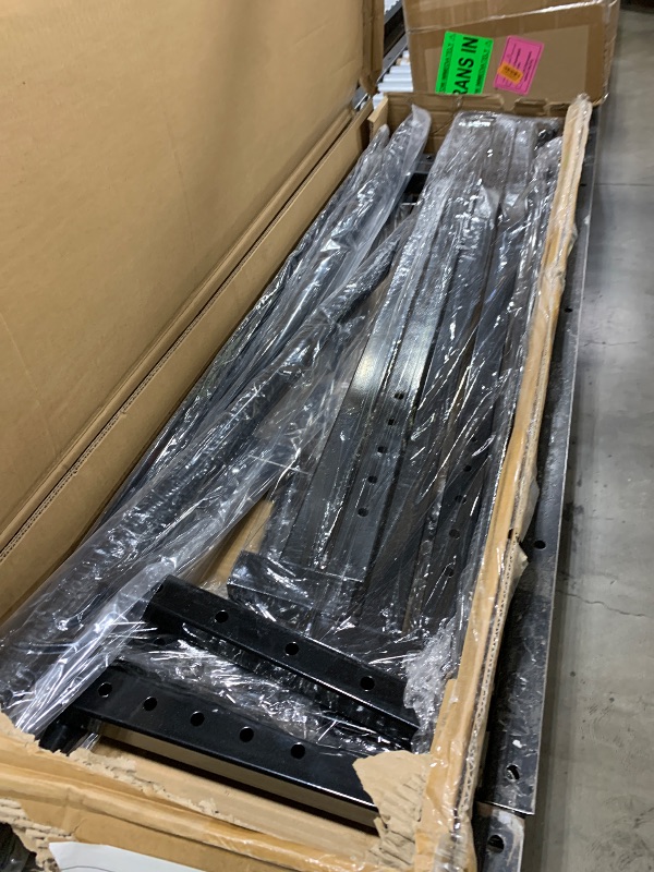 Photo 1 of YEEZOO Parallel Bars for Physical Therapy 7FT, Adjustable Height & Width Walking Assist bar for Rehabilitation & Walking Balance Issues(7FT/214cm)