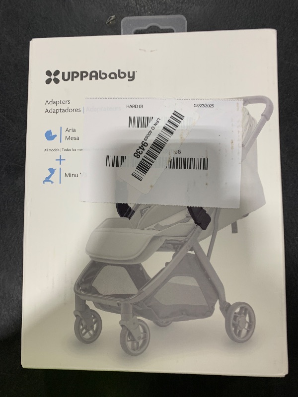 Photo 1 of UPPAbaby Adapter for Minu V3 - Compatible with Aria and Mesa Infant Car Seats - Quick + Secure Attachment - 1 Pair
