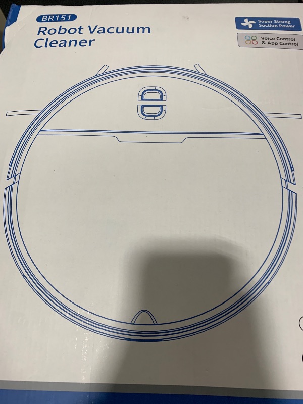 Photo 1 of Robot Vacuum and Mop Combo, 2 in 1 Robot Vacuum Cleaner with WiFi/App, Smart Robotic Vacuums with Strong Suction, Schedule, Self-Charging, Slim, Quiet, Ideal for Hard Floor, Pet Hair, Low Pile Carpet