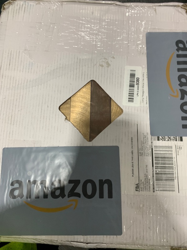 Photo 1 of Primoon Gold Tile Long Hexagon Mosaic Tiles for Kitchen Backsplash Wall Bath Shower Floor Real Metal Tile ?5 Sheets?