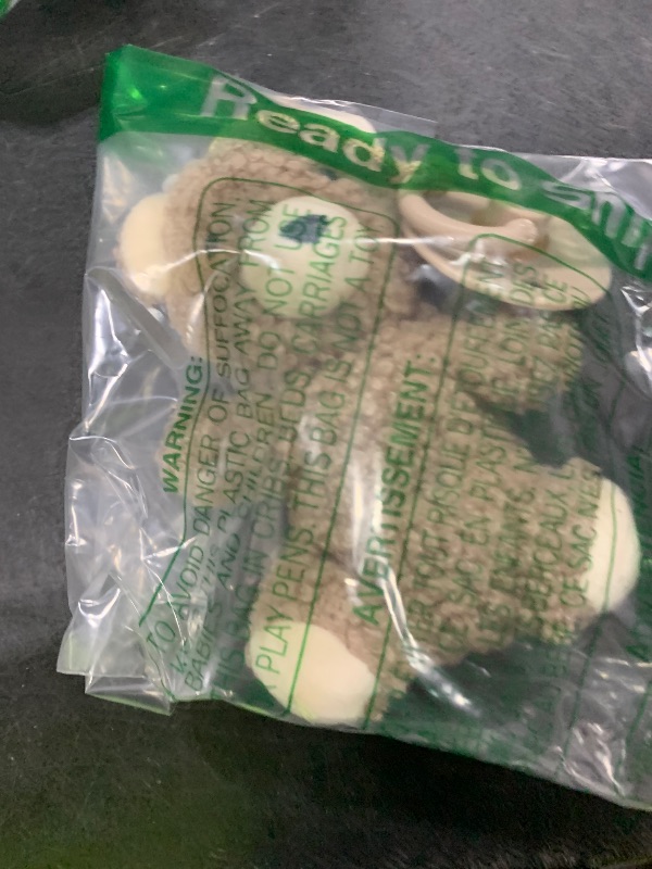 Photo 1 of Itzy Ritzy Pacifier & Lovey Set - Natural Rubber Paci with Stuffed Animal Lovey - Detachable Plush Bear Pacifier Holder & Coordinating Natural Rubber Soother, Ideal for Ages 0-6 Months (Bear)