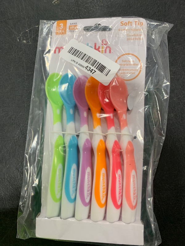 Photo 1 of Munchkin® Soft Tip™ Baby Spoons, BPA Free, 12 Pack