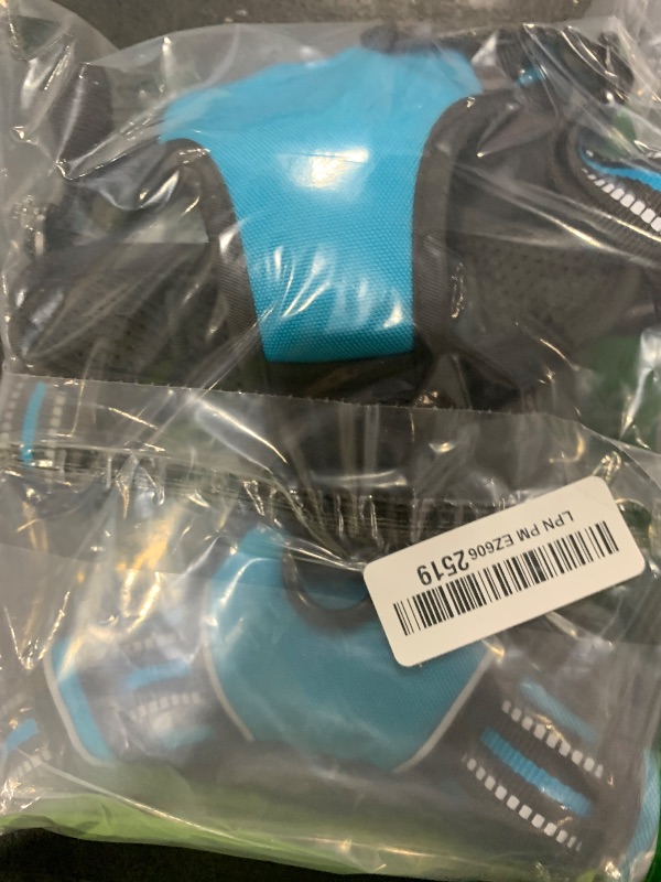 Photo 1 of rabbitgoo Dog Harness No Pull with 2 Leash Clips, Adjustable Soft Padded, Reflective Oxford No Choke Pet Vest with Easy Control Handle for Medium Sized Dogs, Teal, M