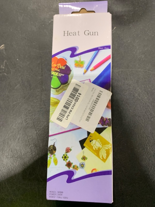 Photo 1 of Heat , Mini Hot Air Gun for DIY Crafts Portable Heat Air Gun Tool for Embossing Shrink Wrapping Drying Paint