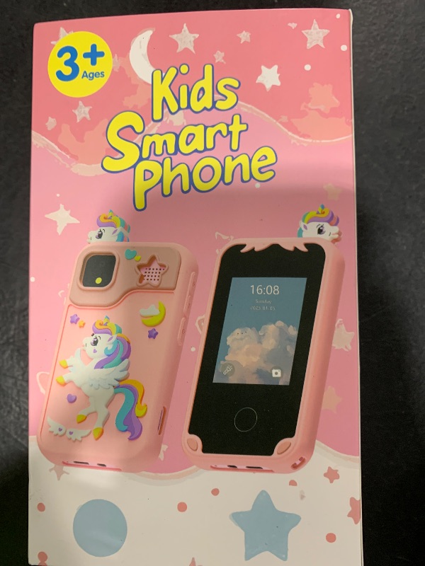 Photo 1 of Kids Phone for Girl Toys, Kids Camera Toy Smart Phone Birthday Gifts Toddler Ages 2, 3, 5, 7, 8, 10 Year Old, Educational Learning Toys with 2.8" Touchscreen, Music Player, Video Player, Game (Purple)