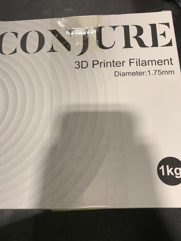 Photo 1 of Conjure Glow in The Dark PLA 3D Printer Filament, Change Rainbow to Glow Rainbow Multicolor PLA Filament 1.75mm 1KG/2.2LB Filament Works for Most 3D Printer
