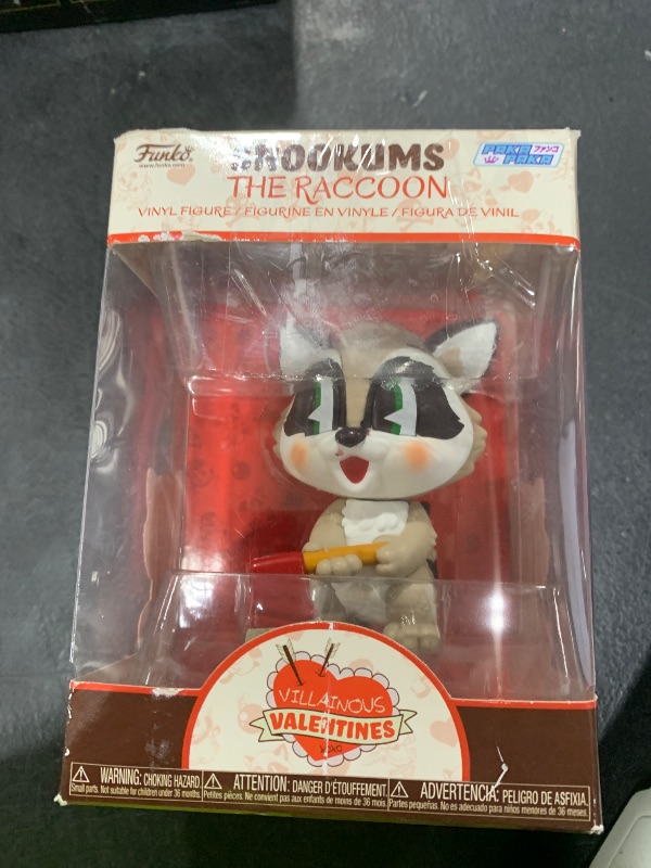 Photo 1 of Funko Pop! Vinyl Figure: Villainous Valentines - Snookie The Raccoon