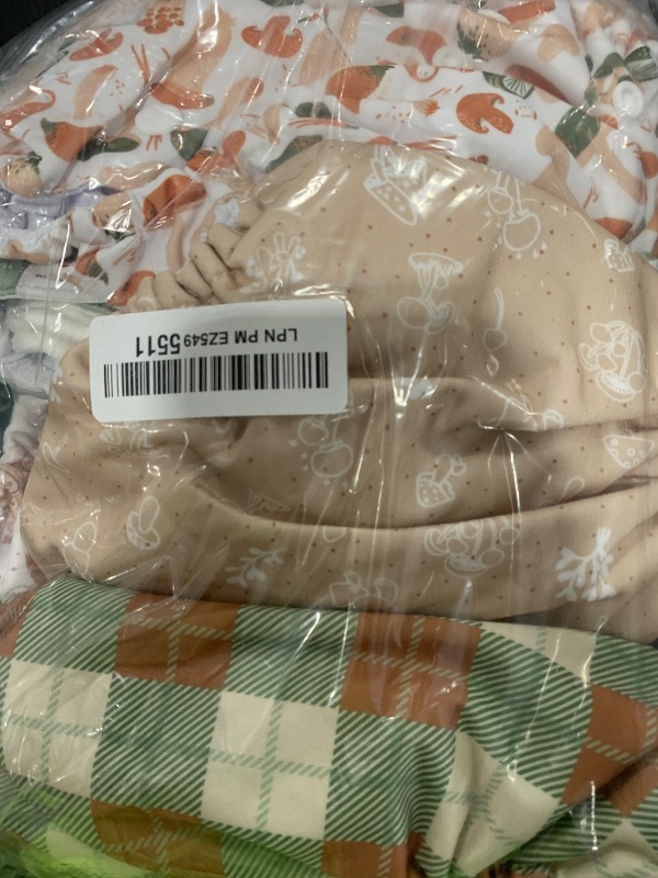 Photo 1 of Mama Koala 3.0 Pocket Cloth Diapers for Babies with AWJ Lining, 6 Pack with 6 5-Layer Natural Cloth Diaper Inserts - Reusable and Washable Pocket Diapers(A-Mushrooms)