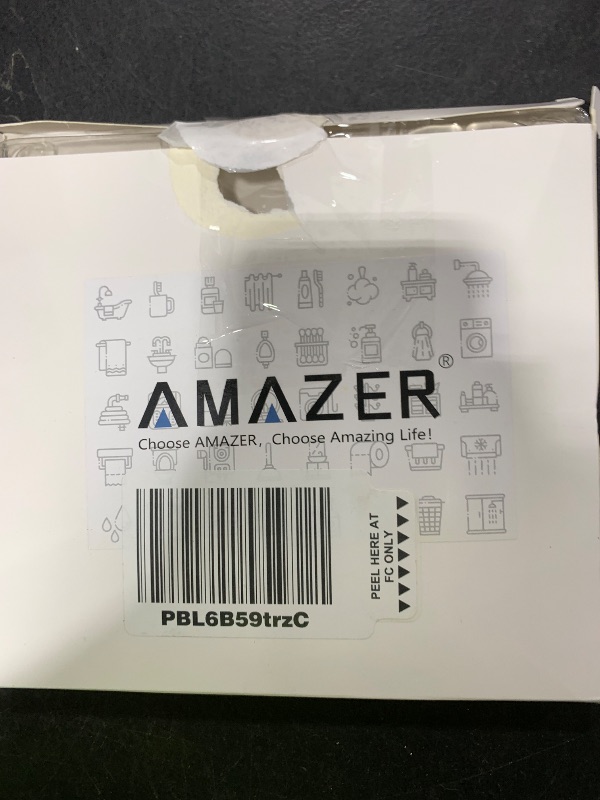 Photo 1 of Amazer Plastic Shower Curtain Rings, Shower Curtain Hooks, 24 Pcs C Shaped Shower Hooks for Shower Curtain, Clear Shower Curtain Hooks for Bathroom