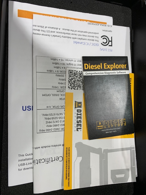 Photo 1 of Diesel Laptops Nexiq USB Link 3 Wireless Edition with Repair Information & Diagnostic Software Bluetooth WiFi