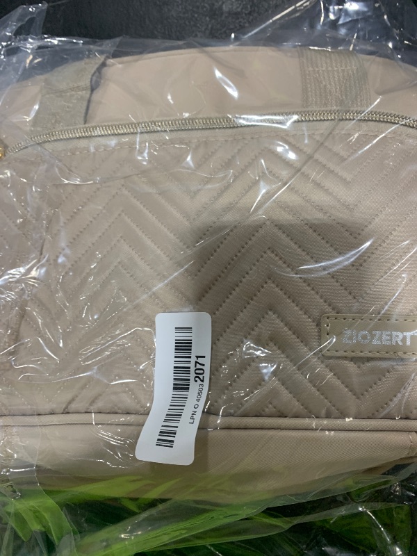 Photo 1 of Breastmilk Cooler Travel Bag, Wearable Breast Pump Storage Bag Compatible with Momcozy/Medela/Elvie/Willow Breast Pump with Ice Pack and Waterproof Mat,Khaki