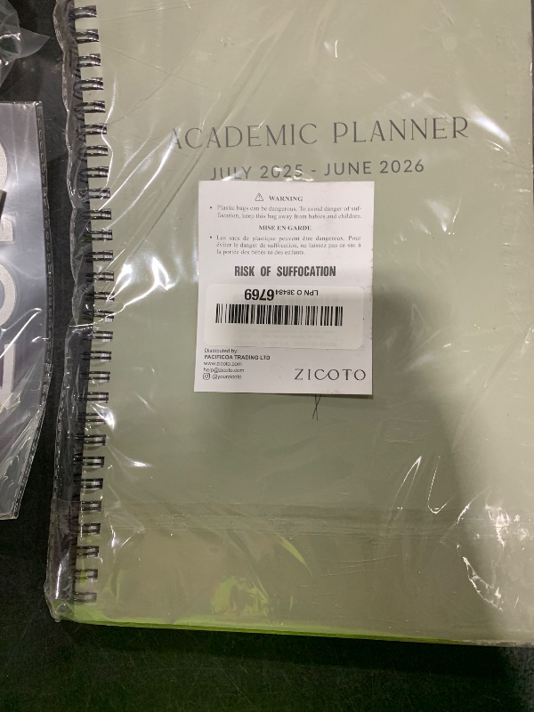 Photo 1 of Aesthetic 2025-2026 Academic Planner - A Beautiful 7" x 10" Daily Planner for Women or Men with Weekly & Monthly Spreads For The 25-26 School Year - Runs From July 2025 - June 2026