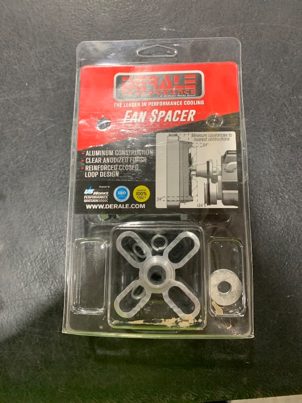 Photo 1 of Derale 31510 1" Fan Spacer, Silver