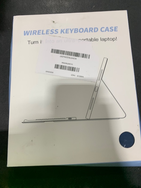 Photo 1 of Harvopu Compatible for iPad 11th 10th Generation Case with Keyboard, Folio Cover with Pencil Holder, Multi-Touch Trackpad, 7 Color Backlit, Detachable Keyboard for iPad (A16) 11th/10th Gen (Navy Blue)