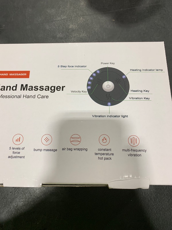 Photo 1 of Xllent Hand Massager with Compression & Heating,Birthday Gifts for Women Men Mom Grilfrend - Electric Hand Massager for Arthritis and Carpal Tunnel(White)