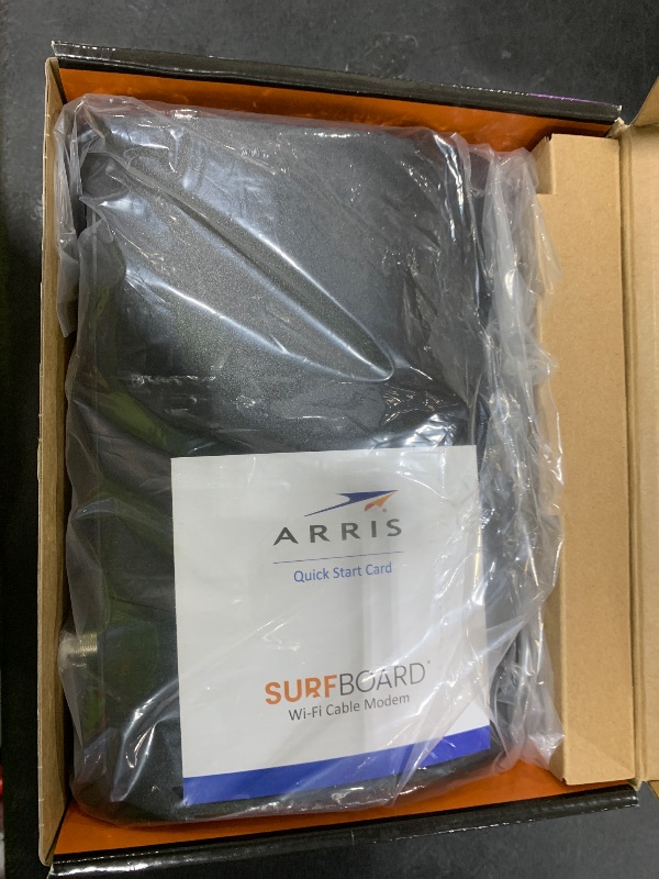 Photo 1 of ARRIS (G20) - Cable Modem Router Combo - Fast DOCSIS 3.1 Multi-Gigabit WiFi 6 (AX3000), Approved for Comcast Xfinity, Cox, Spectrum & More, 1.0 Gbps Max Speeds, Next-Generation Upload Optimized