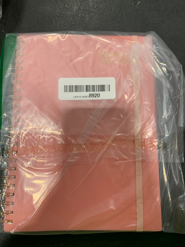Photo 1 of Day Planner 2025-2026, Jul.2025-Jun.2026, 6.2" x 8.4", 2025 Planner Weekly and Monthly, 2025 Agenda Planner with Tabs & Pocket, 100GSM Thick Paper, Pink