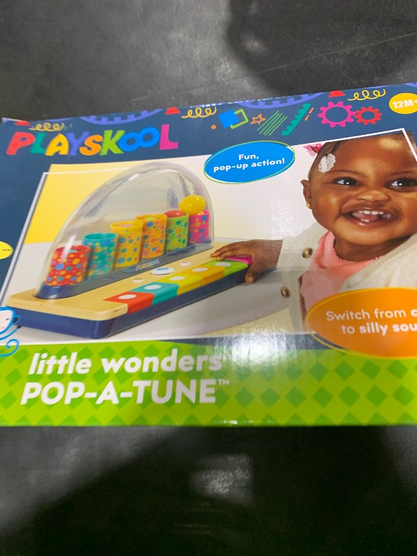 Photo 1 of Playskool Little Wonders Pop-A-Tune - Toy - Colorful Tubes & Keys Teach Cause & Effect - Silly Sounds and Classic Piano - for 12 Months+