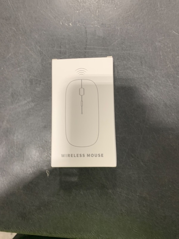 Photo 1 of SUNGI Bluetooth Mouse for Laptop/Tablet/iPhone/Android PC,Rechargable Quiet Slim Mice Compatible with Windows/Linux,Silver