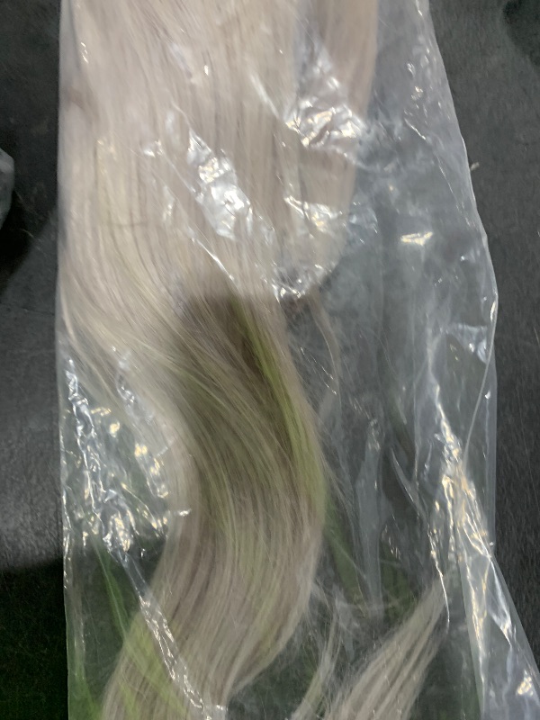 Photo 1 of Valiilo Grey Lace Front Wig 13x6 Silver Grey Wig Human Hair Pre Plucked Straight Lace Front Wigs Human Hair 20 Inch Glueless HD Lace Frontal Wigs Colored