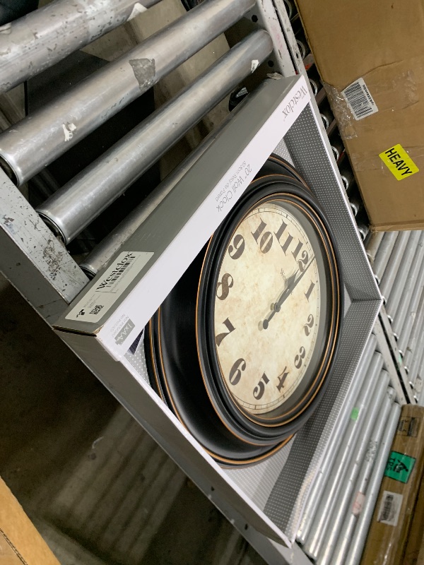 Photo 1 of Westclox Round Oversized Classic Wall Clock