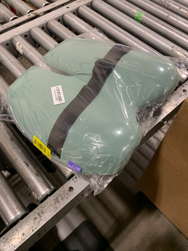 Photo 1 of C CUSHION LAB Extra Dense Lumbar Pillow - Patented Ergonomic Multi-Region Firm Back Support for Lower Back Pain Relief - Lumbar Support Cushion with Strap for Office Chair, Car, Sofa - Wellness Green
