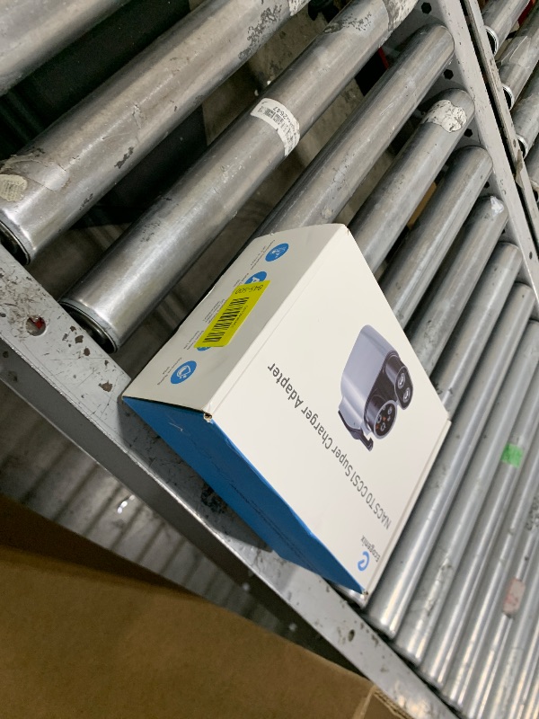 Photo 1 of Ecogenix Tesla Supercharger to CCS1 Charger Adapter, Max 500A 1000V NACS to CCS EV Fast Charge Adapter Compatible with Tesla Supercharger - for Ford, Rivian, GM, Volvo, Nissan, MB, EVs Only(Sliver)