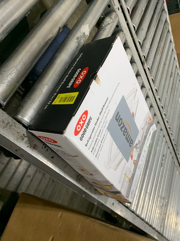 Photo 1 of OXO Good Grips Fridge Undershelf Drawer 14 in - for Deli Meat, Cheese, Produce and More