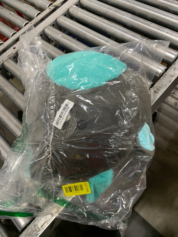 Photo 1 of Squishmallows 12-Inch Aldous Teal and Black Fruit Bat - Medium-Sized Ultrasoft Official Kelly Toy Plush