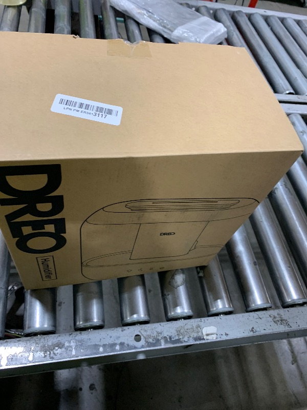 Photo 1 of Dreo Humidifiers for Bedroom, 4L Top Fill for Large Room, 36H Runtime, 28 dB Quiet Supersized Cool Mist Air Humidifier for Baby Nursery, Plants, Indoor, Night Light, Easy to Clean & Fill