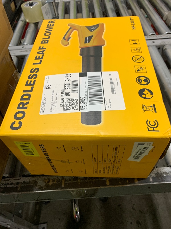 Photo 1 of HEINPRO Cordless Leaf Blower Compatible with Dewalt 20V Max Battery, 500CFM/150MPH Electric Leaf Blower Cordless, 5 Speed Modes, Battery Powered Blowers for Lawn Care, Yard (Tool Only)