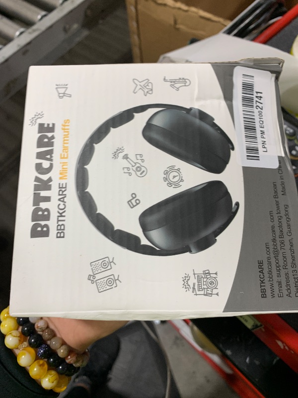 Photo 1 of BBTKCARE Baby Headphones Noise Cancelling Headphones for Babies for 3 Months to 3 Years (Black)