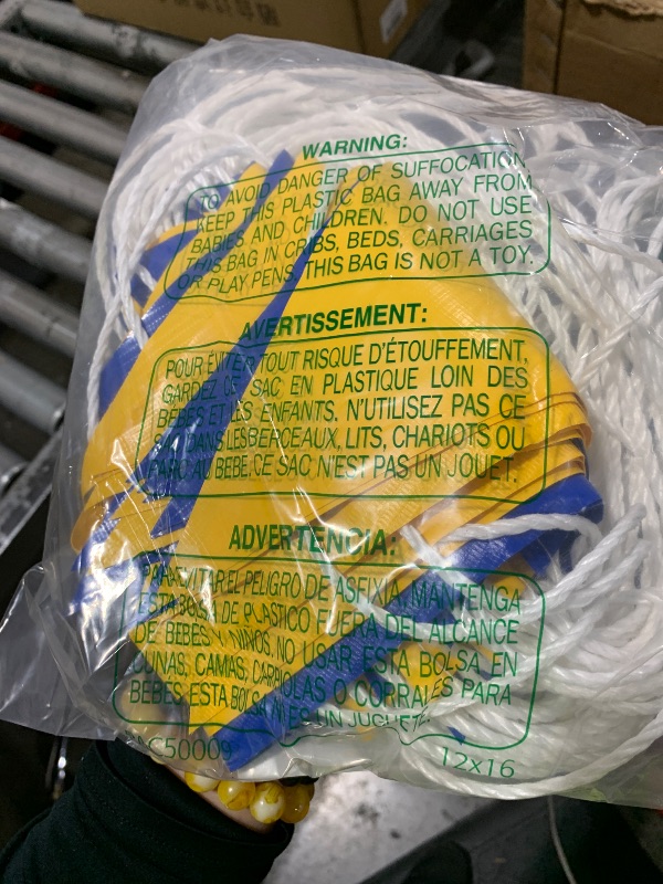 Photo 1 of NACARUM Blue & Yellow Pennant Banner Flags | Heavy-Duty Outdoor | OSHA 500lb Rated | Strand Fade Resistant ?102FT?