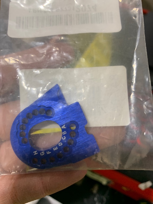 Photo 1 of HobbyPark Aluminum Motor Mount Plate for Traxxas TRX4 Motor Mounts (Blue)