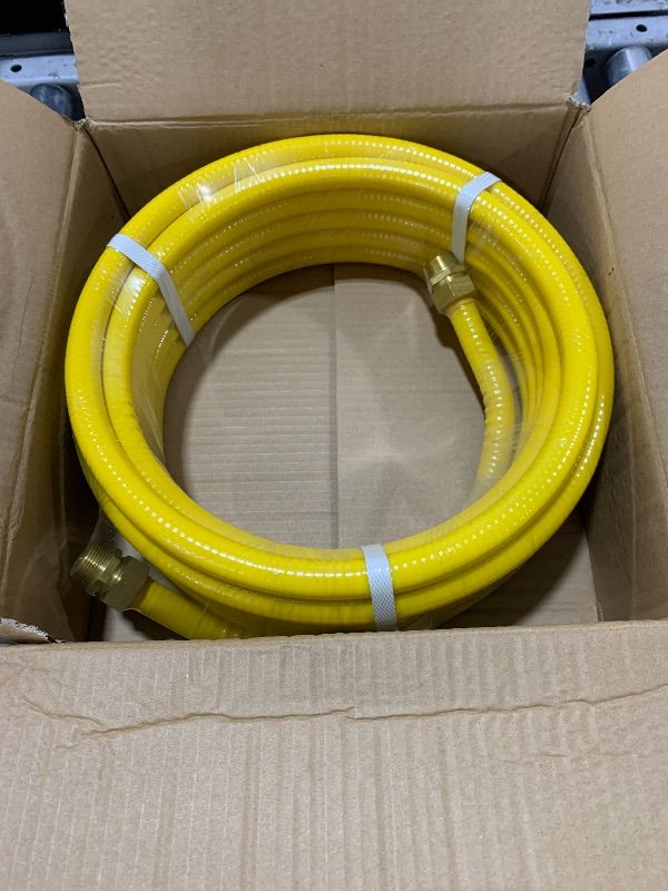 Photo 1 of Best brose 3/4" Tubing Pipe KIT 35ft,Corrugated Stainless Steel Tubing with 2 Male Fittings (35)