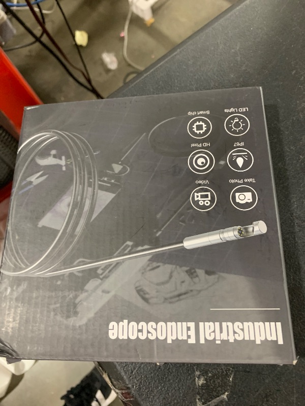 Photo 1 of Borescope, Bore Camera Gun Cleaning Camera Larger-Hunting Shooting Firearms Visual Barrel Inspection Tool with 3 Side-View Mirror Work with Android(Not for iPhone)